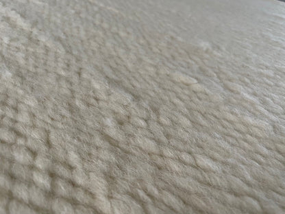 White Pure Wool Rug (Rosie) | Hand Woven in the UK